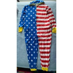 Womens Wonder Woman One Piece Pijama Size Large